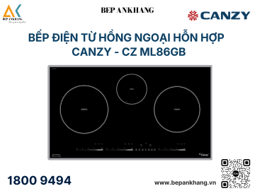 Bếp Điện Từ Canzy CZ ML86GB - Made in Malaysia